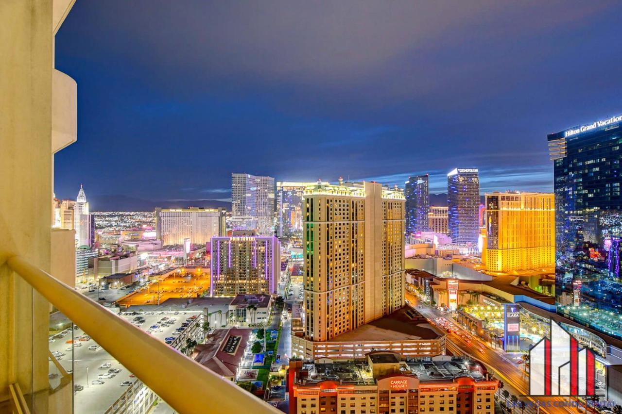 Mgm Signature-30-721 1Br2Ba F1 Strip View Balcony Las Vegas Exterior foto